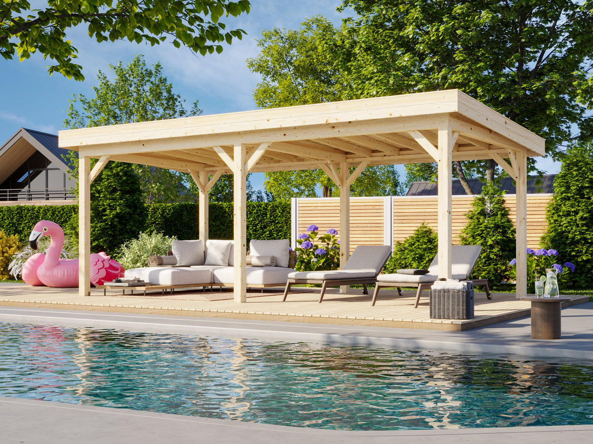 Garden Gazebo Lenna 16.6 m²