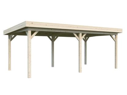 Garden Gazebo Lenna 16.6 m², untreated