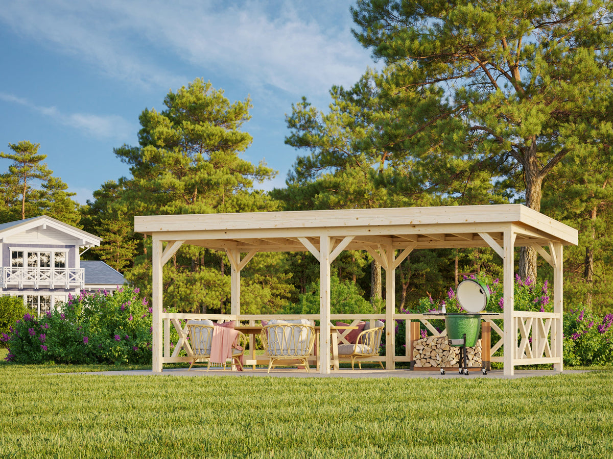 Garden Gazebo Lenna 16.6 m² Set 307