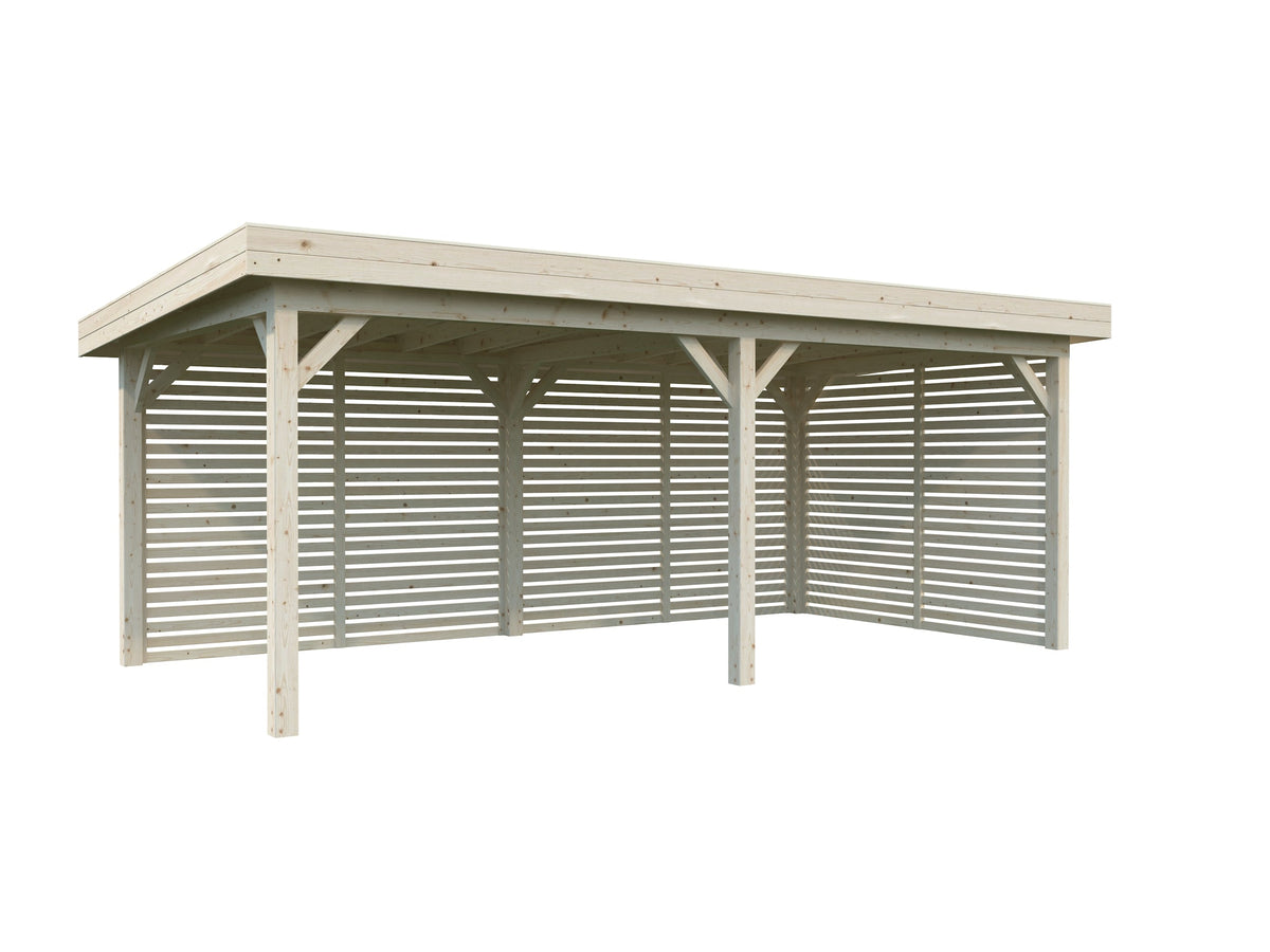 Garden Gazebo Lenna 16.6 m² Set 309, untreated