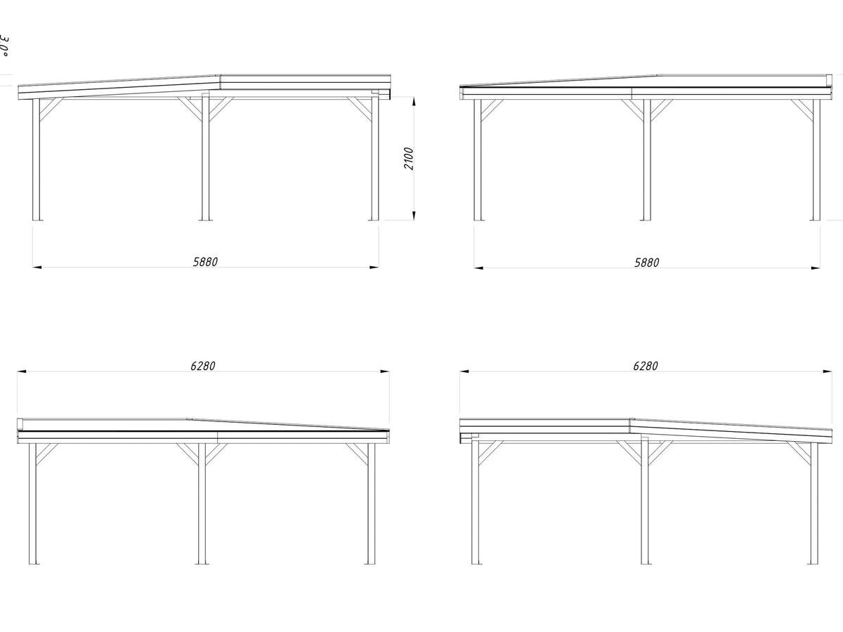 Garden Gazebo Lenna 24.9 m²