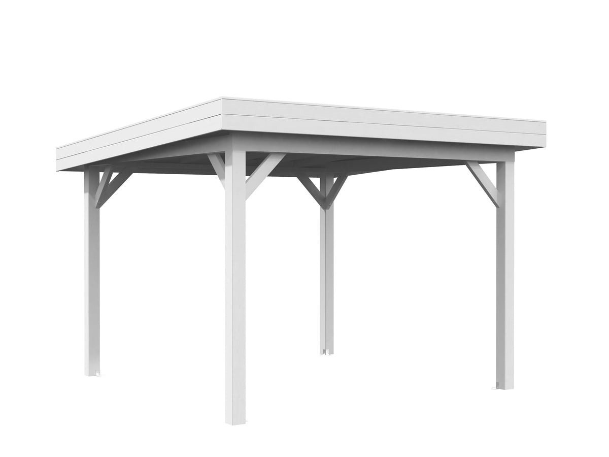 Garden Gazebo Lenna 8.3 m², painted white