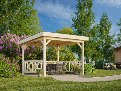 Garden Gazebo Lenna 8.3 m² Set 301