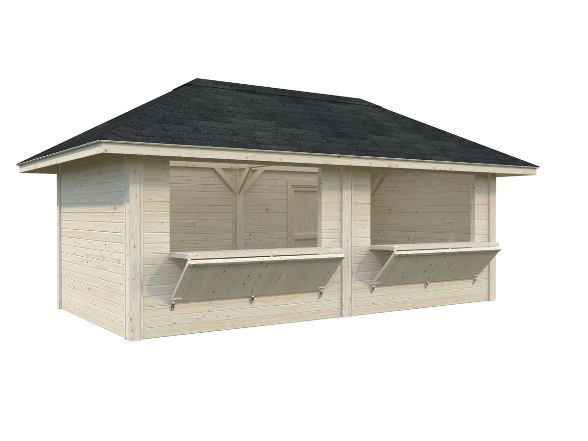 Garden Kiosk Bianca 16.6 m² Set 111