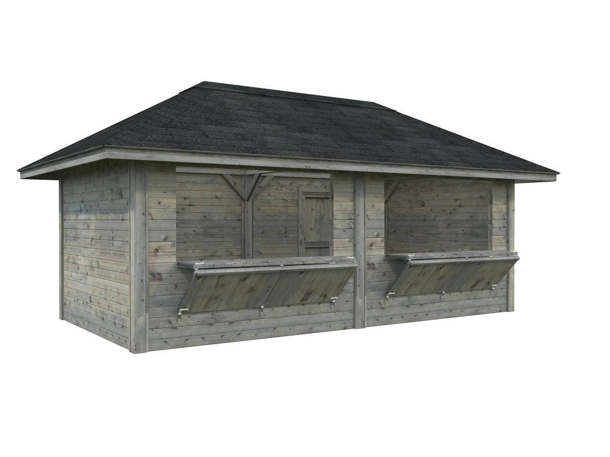 Garden Kiosk Bianca 16.6 m² Set 111