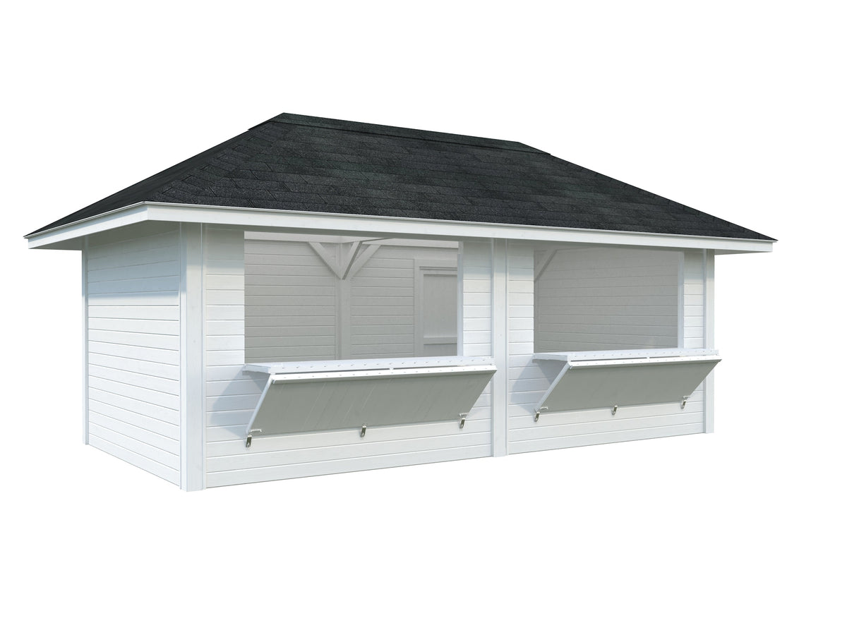 Garden Kiosk Bianca 16.6 m² Set 111