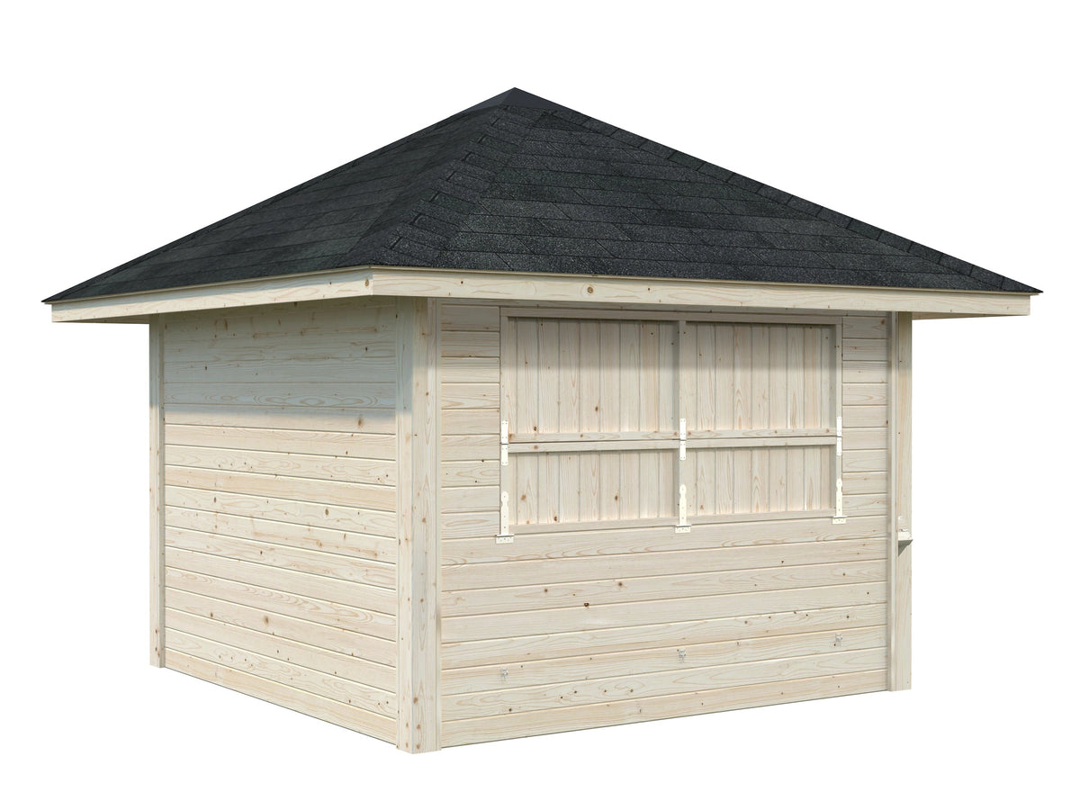 Garden Kiosk Bianca 8.3 m² Set 104, untreated