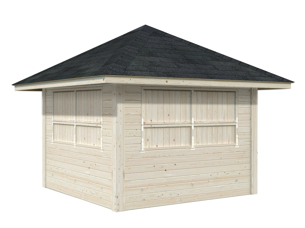 Garden Kiosk Bianca 8.3 m² Set 105, untreated