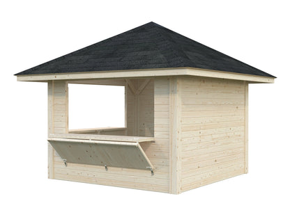 Garden Kiosk Bianca 8.3 m² Set 105