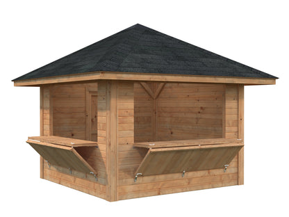 Garden Kiosk Bianca 8.3 m² Set 105