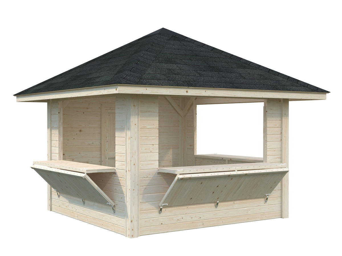 Garden Kiosk Bianca 8.3 m² Set 106