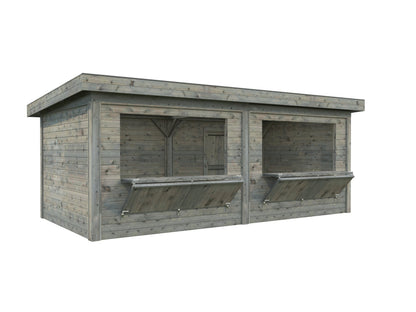 Garden Kiosk Lenna 16.6 m² Set 311