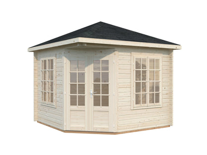 Garden Pavilion Melanie 6.9 m², clear dip-treated