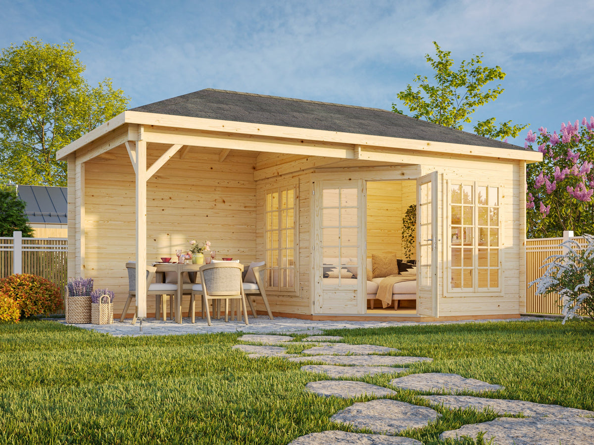 Garden Pavilion Melanie 7.0+8.1 m²