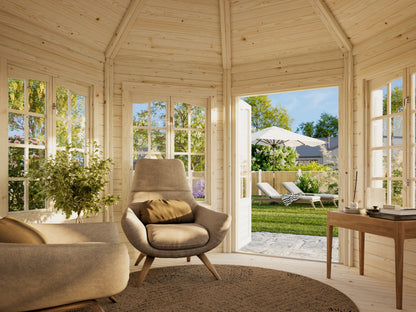 Garden Pavilion Veronica 7 9.2 m²