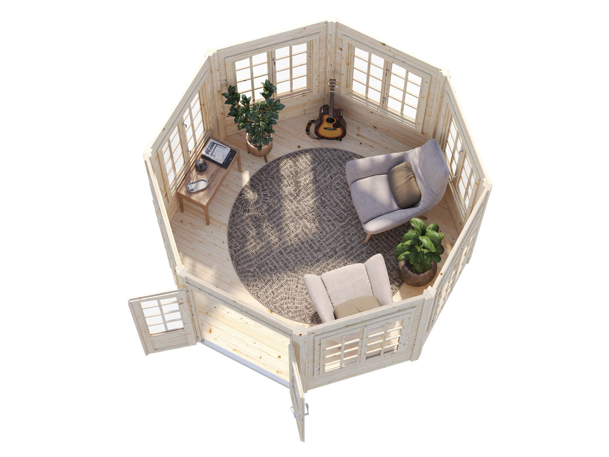Garden Pavilion Veronica 7 9.2 m²