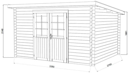 Garden Shed Alice 9.0 m²
