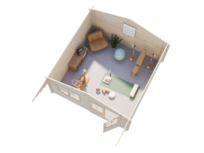 Garden Shed Britta 17.5 m²