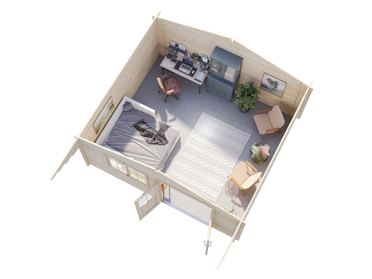 Garden Shed Britta 19.7 m²