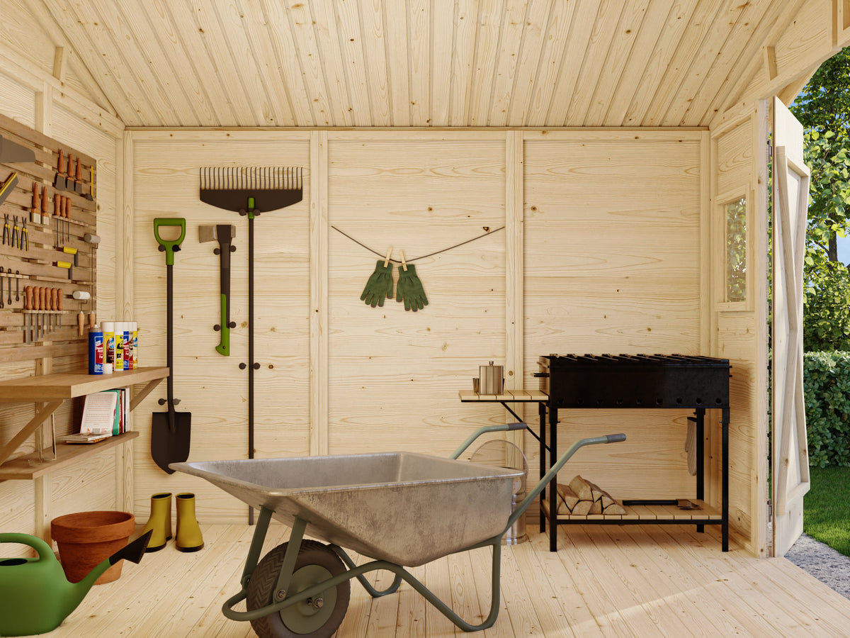 Garden Shed Dan 7.5 m²