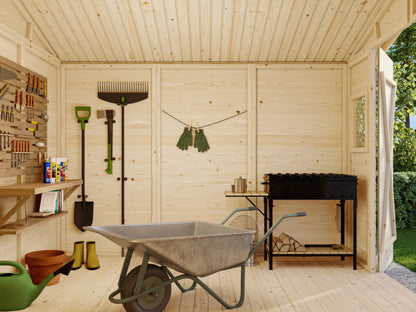 Garden Shed Dan 7.5 m²