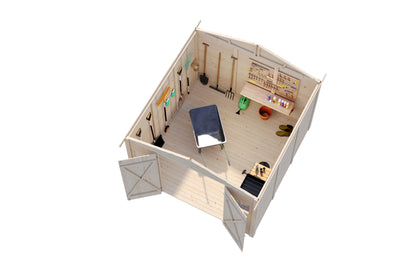 Garden Shed Dan 7.5 m²