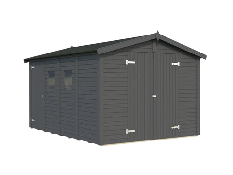 Painted grey