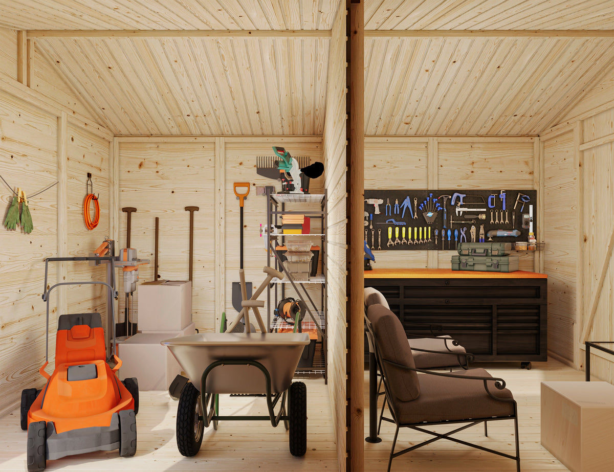 Garden Shed Dan 9.9 m²