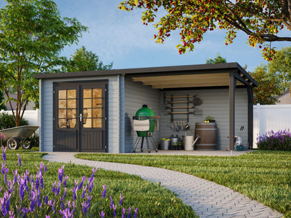 Garden Shed Ella 6.9+8.2 m²