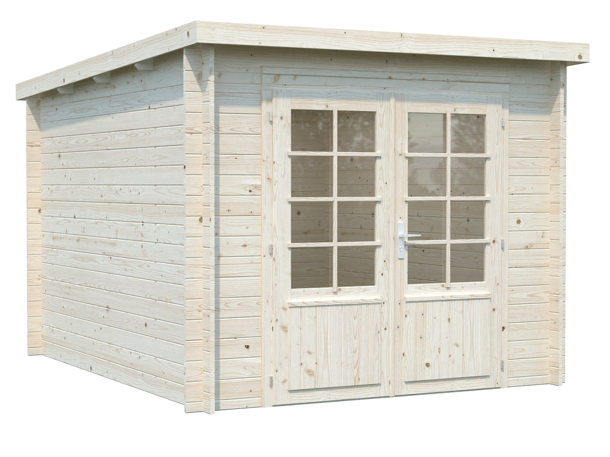 Garden Shed Ella 6.9 m², clear dip-treated