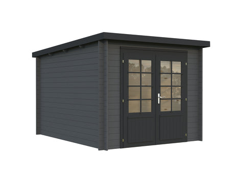 Grey with anthracite trim