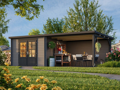 Garden Shed Ella 8.7+10.0 m²
