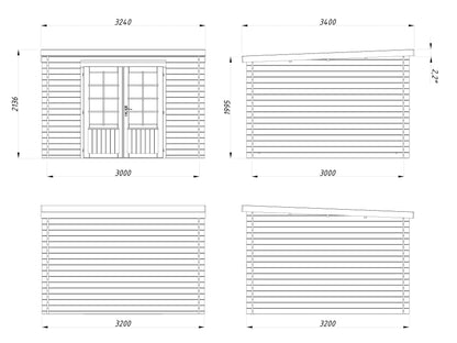 Garden Shed Ella 8.7 m²
