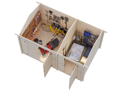 Garden Shed Jari 8.9 m²