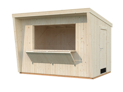 Garden Shed Kira 7.7 m², untreated