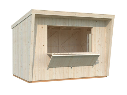 Garden Shed Kira 7.7 m², untreated