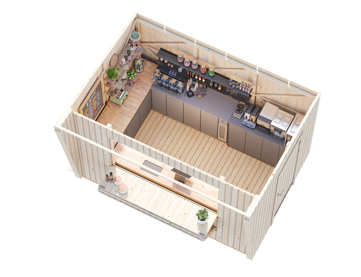 Garden Shed Kira 7.7 m²