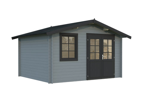 Light grey with anthracite trim