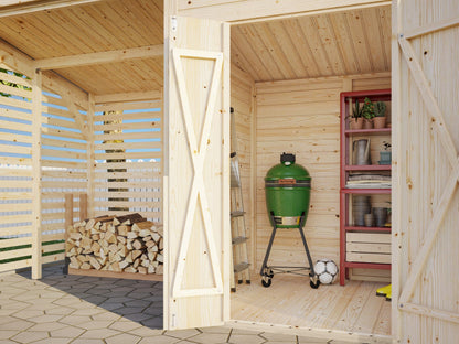 Garden Shed Leif 3.0+2.9 m²