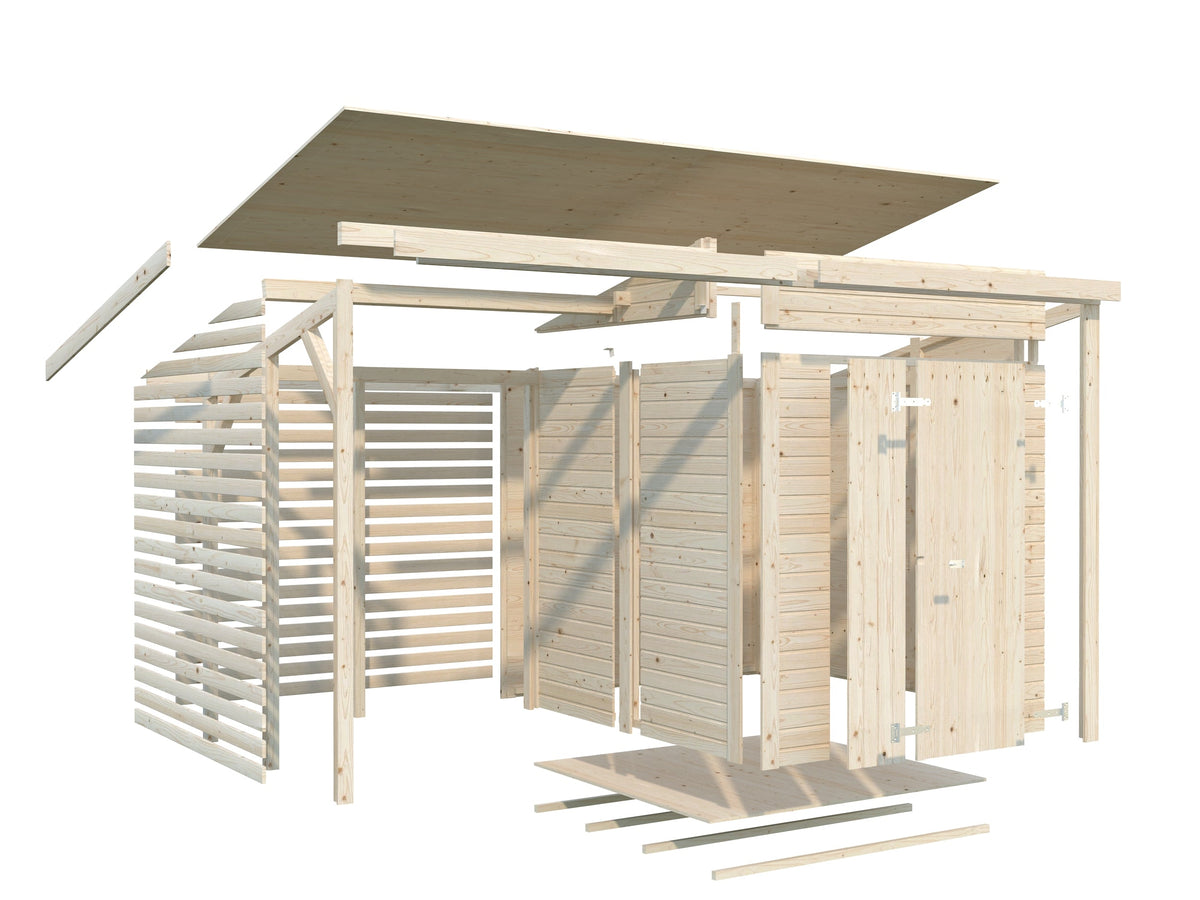 Garden Shed Leif 3.0+2.9 m²
