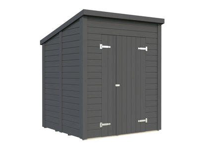 Garden Shed Leif 3.0 m², painted grey