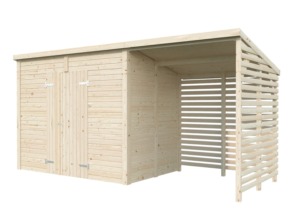 Garden Shed Leif 4.5+2.9 m²