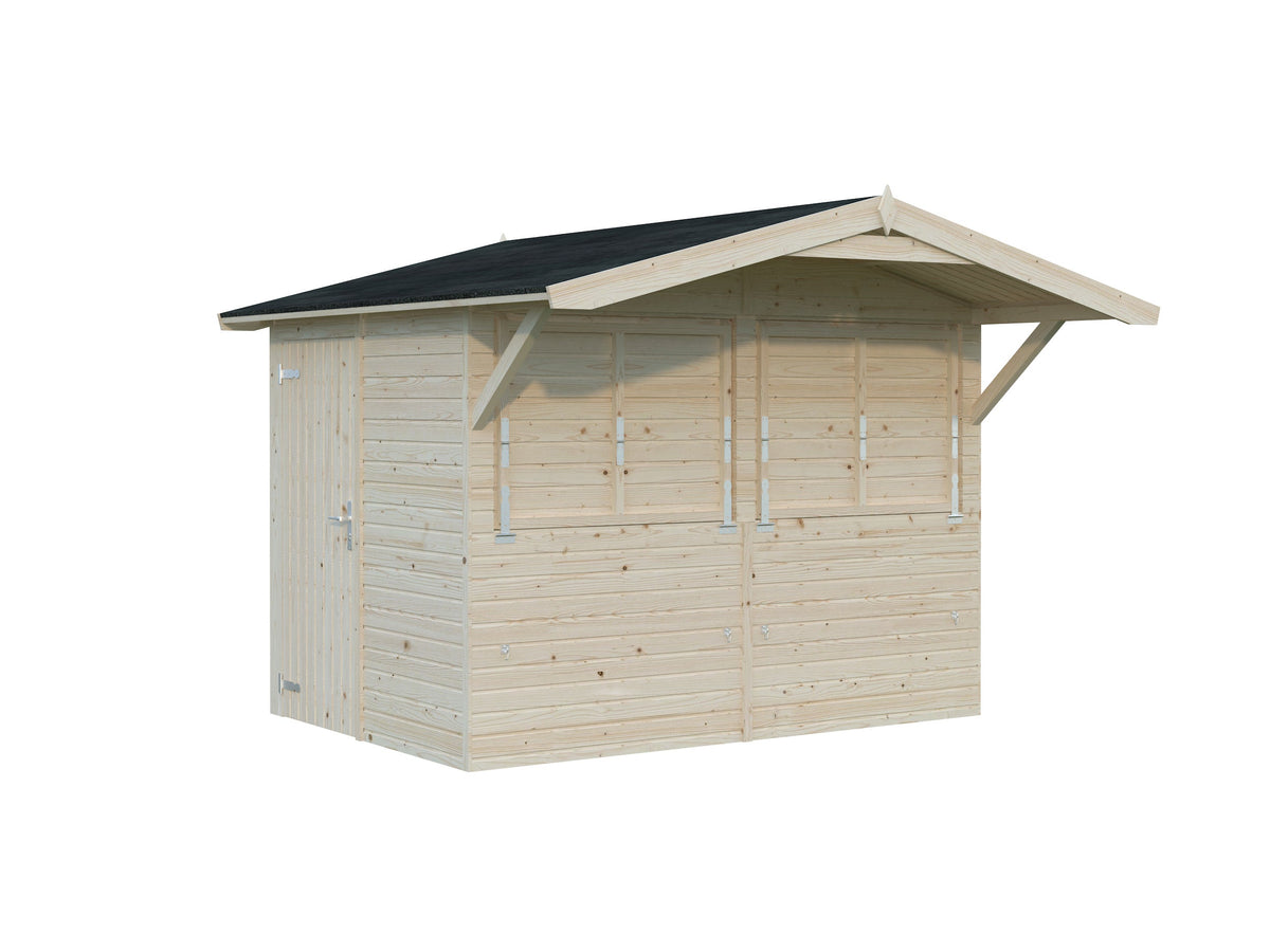 Garden Shed Stella 5.0 m², untreated