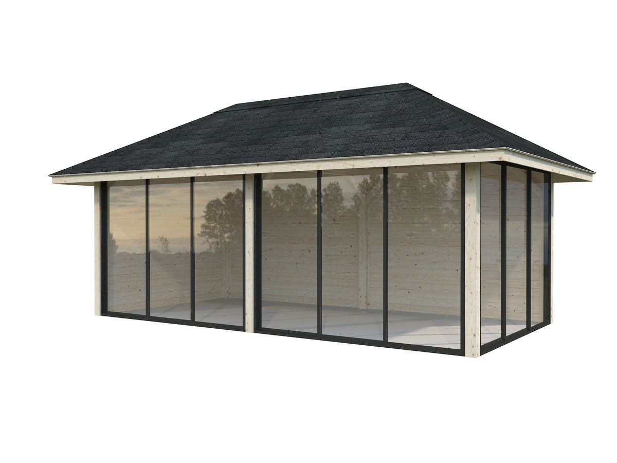 Glass Garden Room Bianca 16.6 m² Set 202 Slide