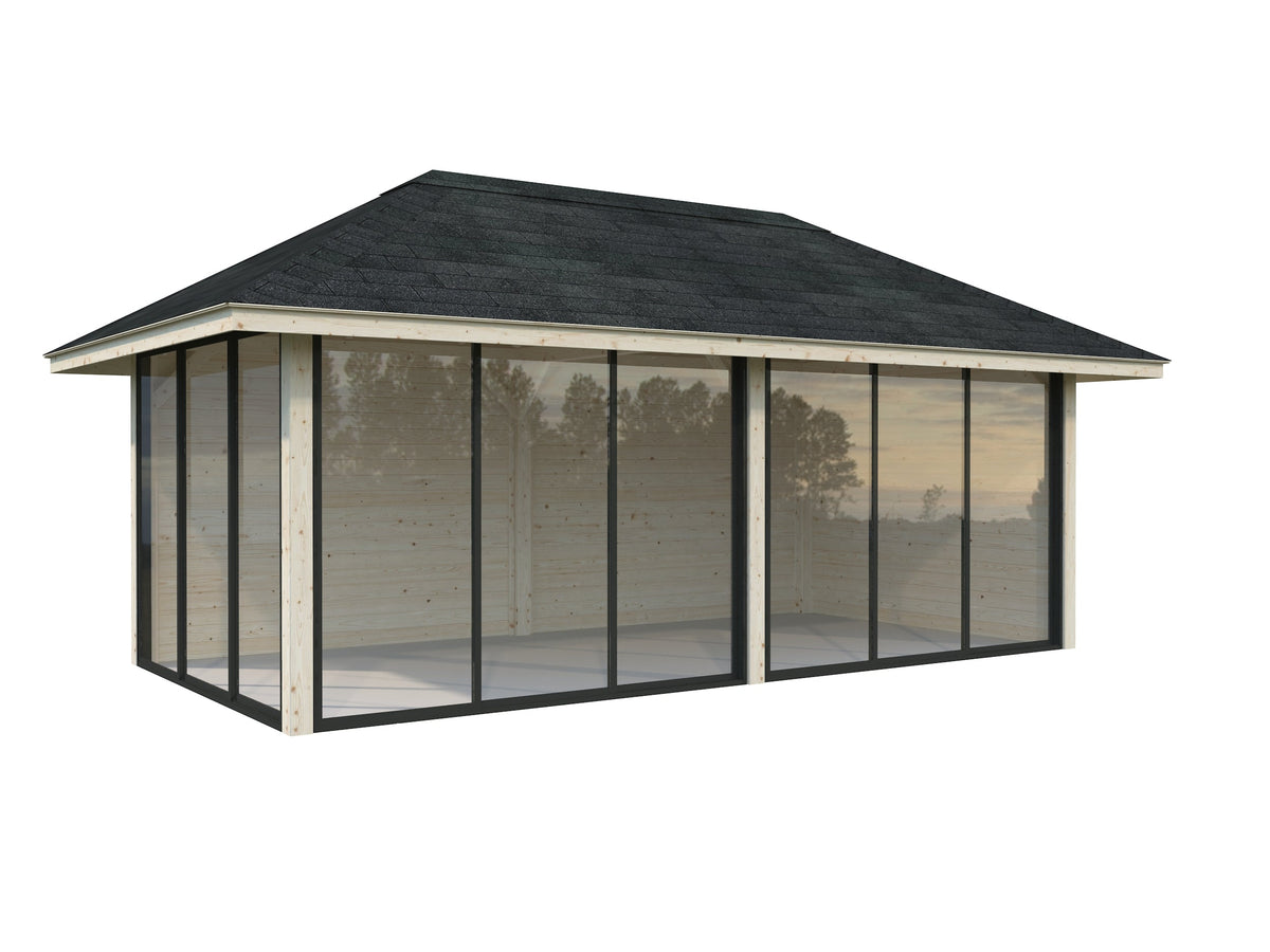 Glass Garden Room Bianca 16.6 m² Set 202 Slide