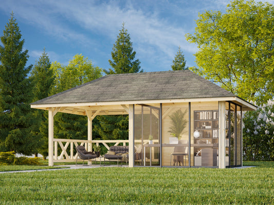 Glass Garden Room Bianca 16.6 m² Set 204 Slide