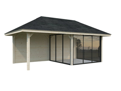 Glass Garden Room Bianca 16.6 m² Set 206 Slide