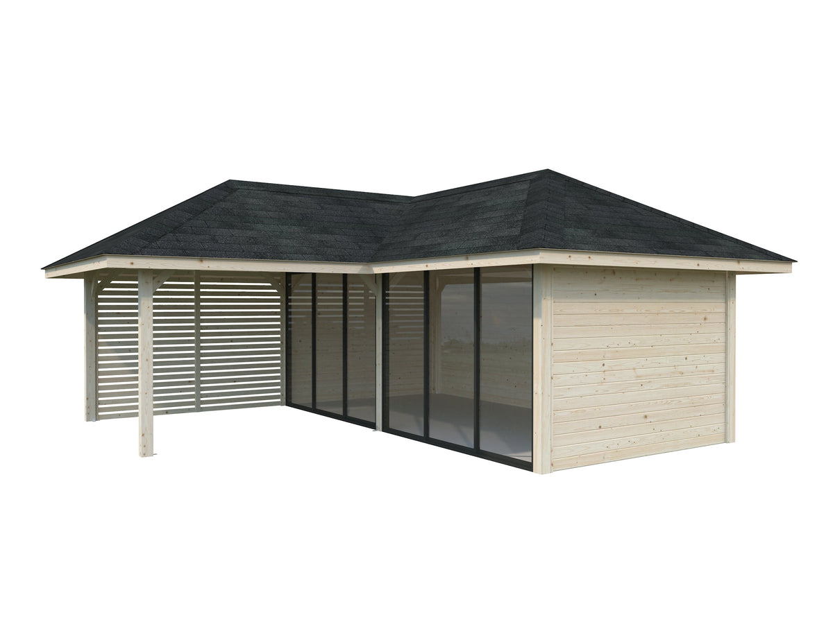 Glass Garden Room Bianca 24.9 m² Set 213 Slide
