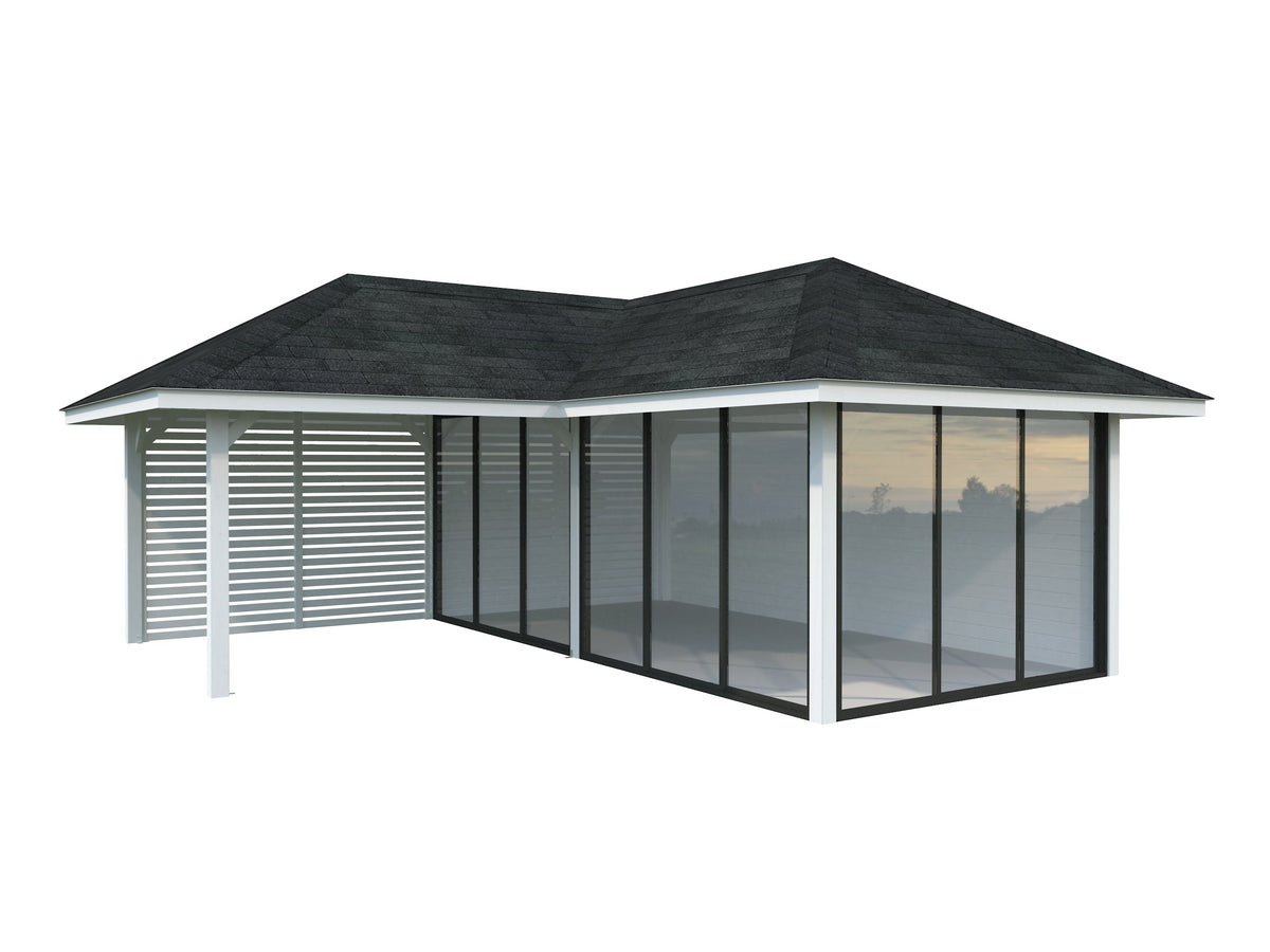 Glass Garden Room Bianca 24.9 m² Set 214 Slide