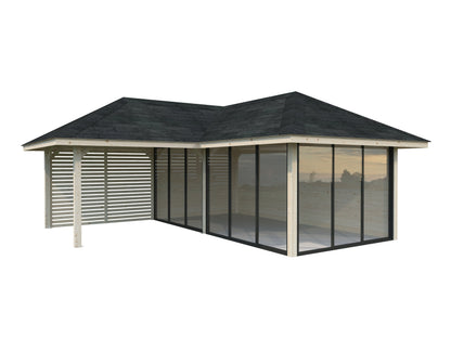 Glass Garden Room Bianca 24.9 m² Set 214 Slide